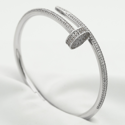 Juste un Clou 3.5mm Full Pavé Nail Bangle