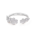Luminous Blossom Open Bangle