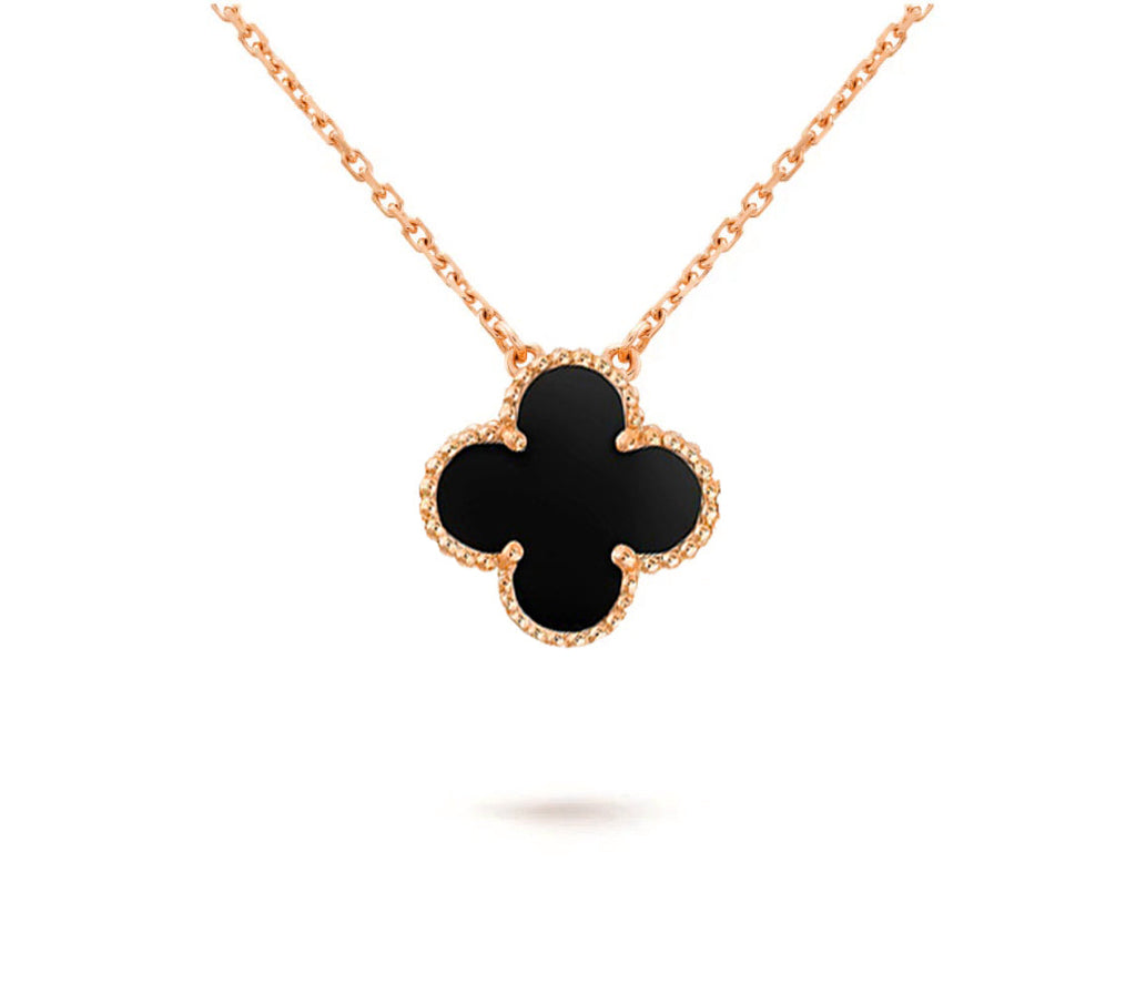 15mm Clover Flower Pendant Necklace Collection