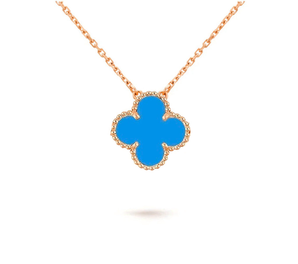 15mm Clover Flower Pendant Necklace Collection