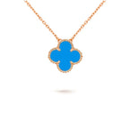 15mm Clover Flower Pendant Necklace Collection