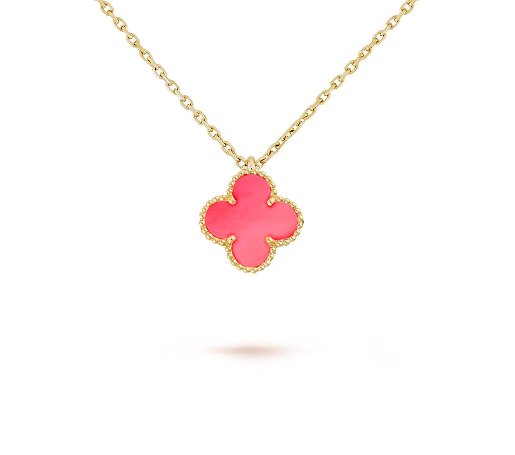 9.5mm Mini Clover Pendant Necklace Collection