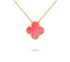15mm Clover Flower Pendant Necklace Collection