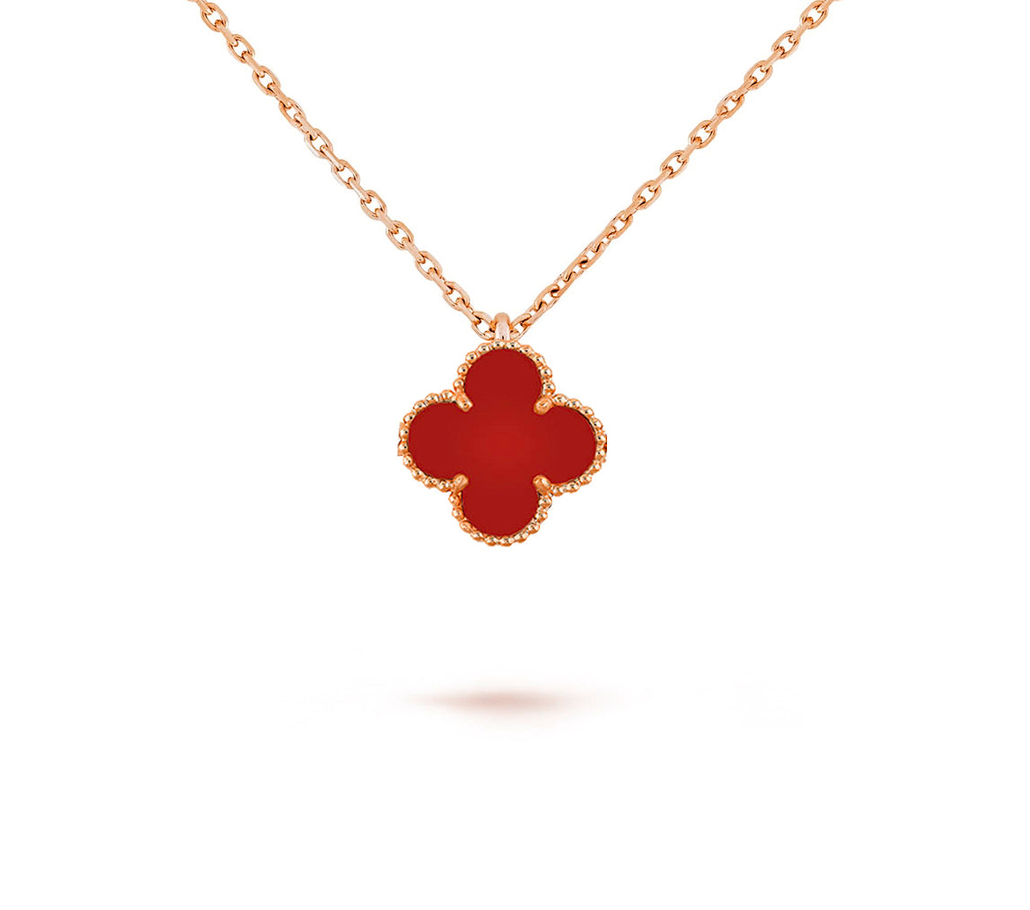 9.5mm Mini Clover Pendant Necklace Collection
