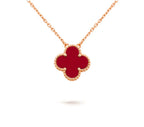 15mm Clover Flower Pendant Necklace Collection
