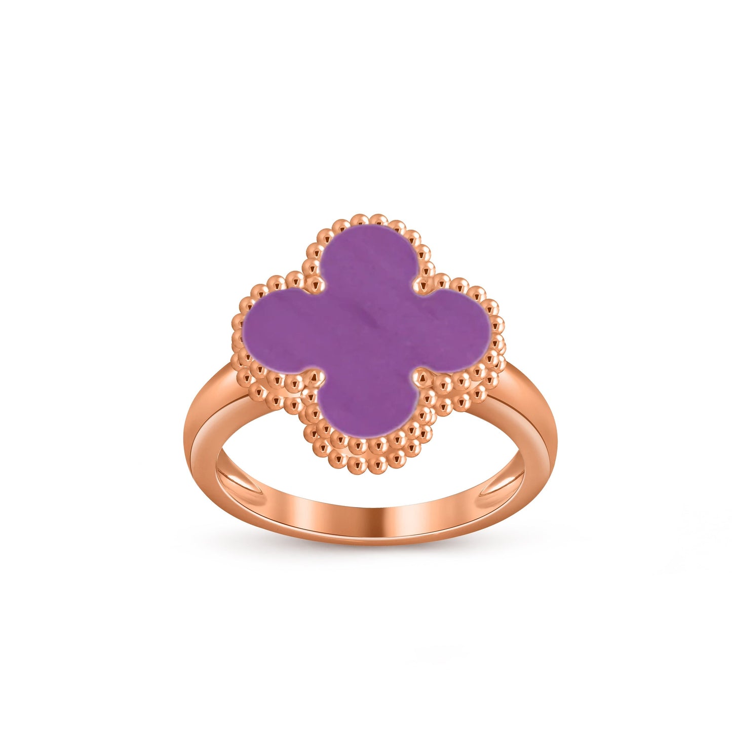 Lucky Clover Vintage Roségoldring-Kollektion