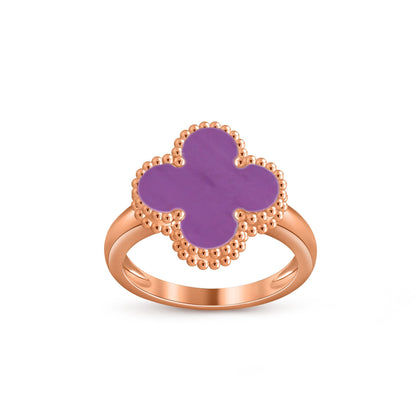 Lucky Clover Vintage Roségoldring-Kollektion