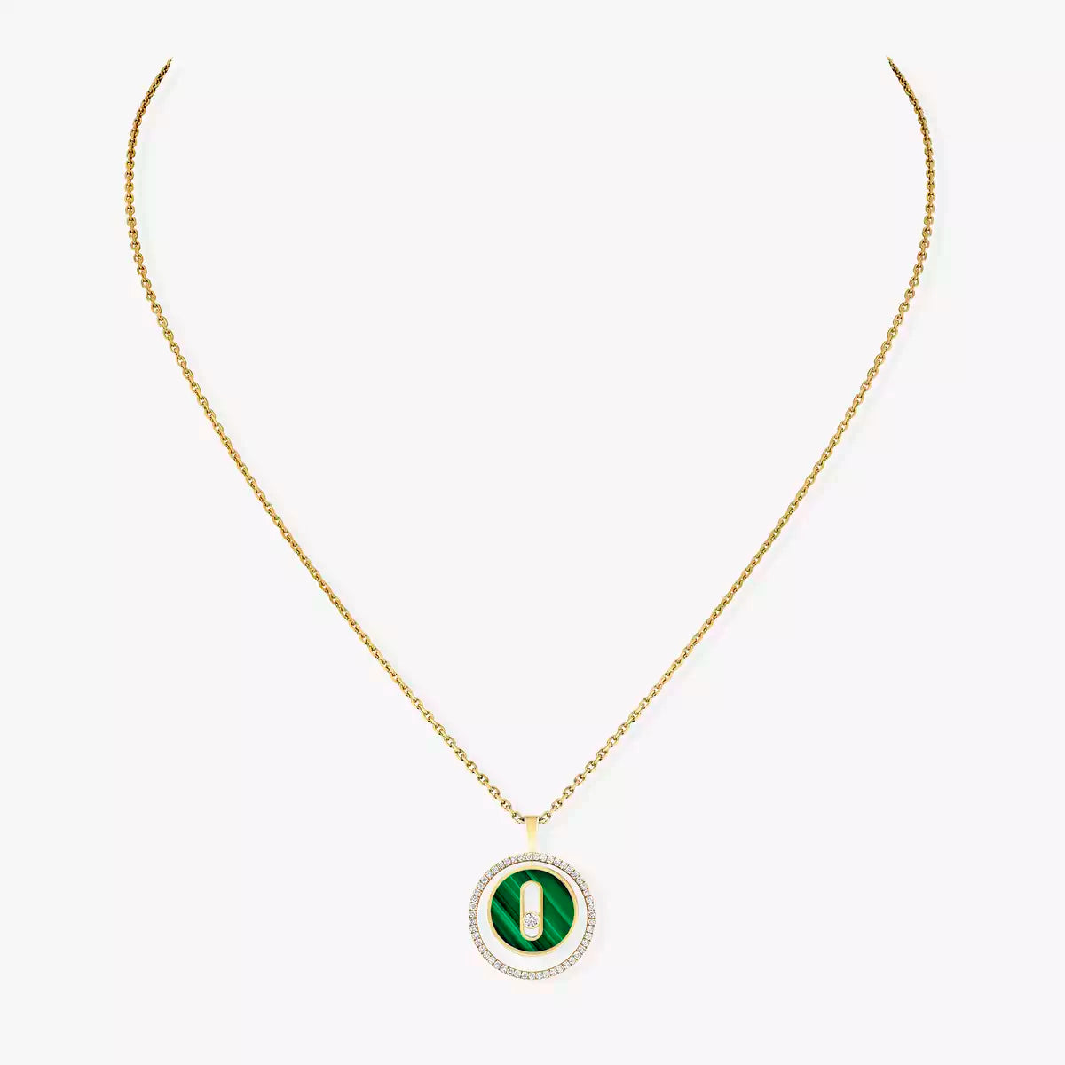 Lucky Move Diamond Necklace