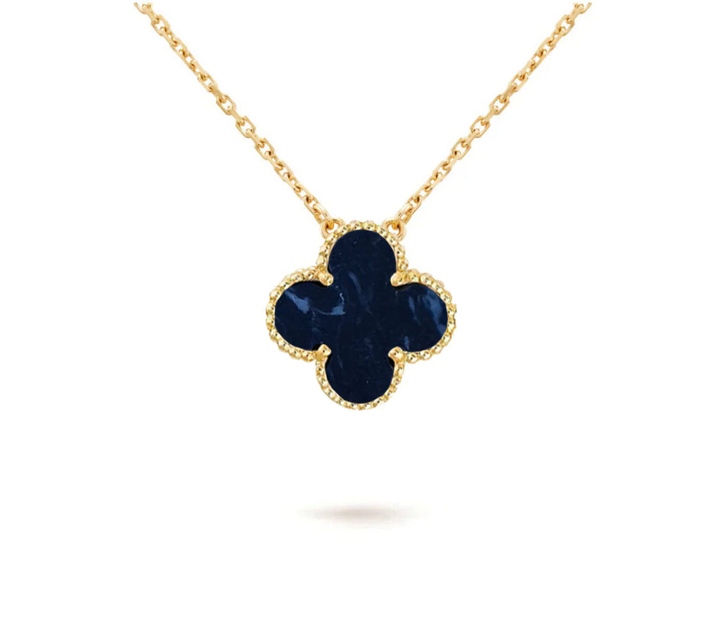 15mm Clover Flower Pendant Necklace Collection