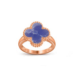 Lucky Clover Vintage Roségoldring-Kollektion