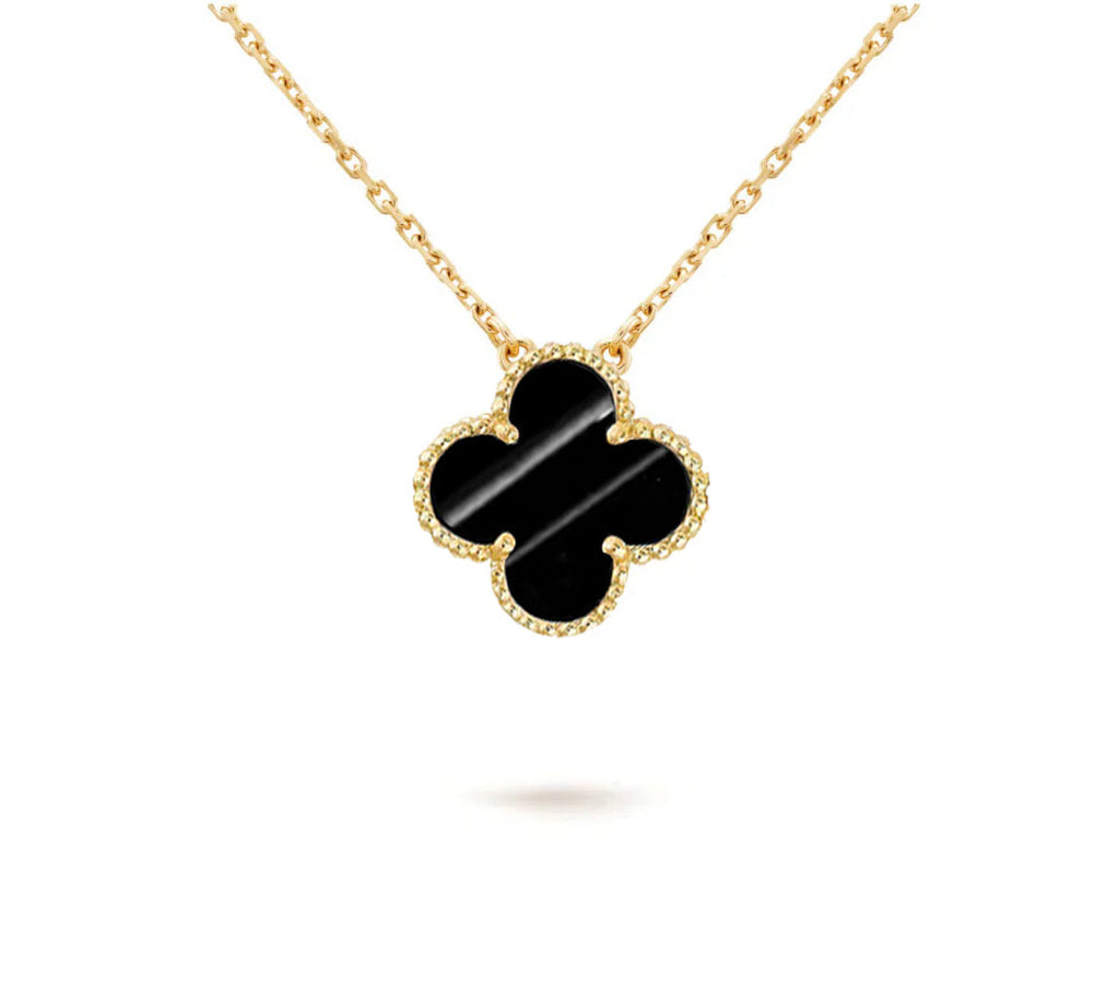 15mm Clover Flower Pendant Necklace Collection