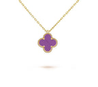 9.5mm Mini Clover Pendant Necklace Collection
