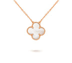 15mm Clover Flower Pendant Necklace Collection