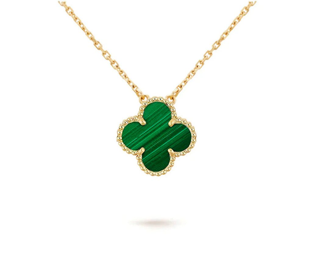 15mm Clover Flower Pendant Necklace Collection
