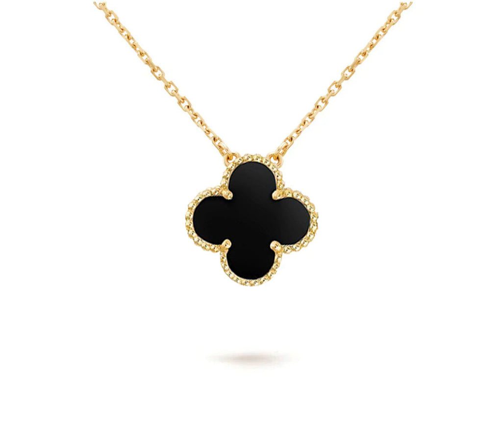 15mm Clover Flower Pendant Necklace Collection