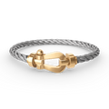 FORCE Large Horseshoe Bracelet - Gold