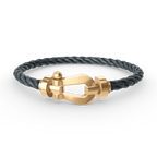 FORCE Large Horseshoe Bracelet - Gold