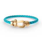 FORCE Large Horseshoe Bracelet - Gold