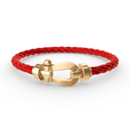 FORCE Large Horseshoe Bracelet - Gold
