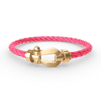 FORCE Large Horseshoe Bracelet - Gold