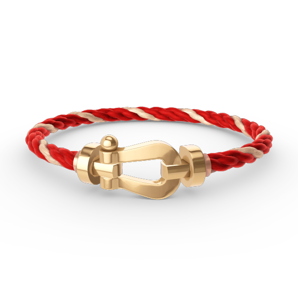 FORCE Large Horseshoe Bracelet - Gold