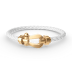 FORCE Large Horseshoe Bracelet - Gold