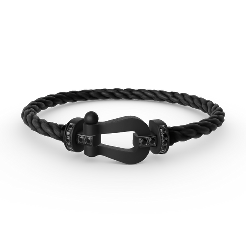 FORCE Large Series Black Samurai Bracelet