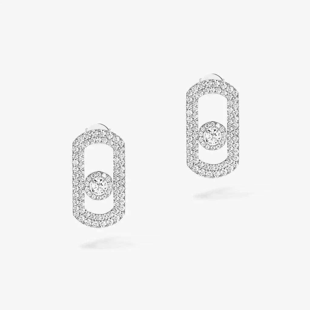So Move Pavé Diamond Earrings