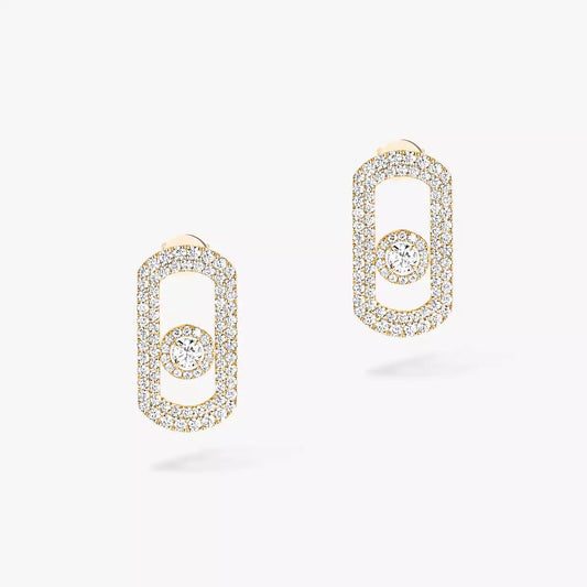 So Move Pavé Diamond Earrings