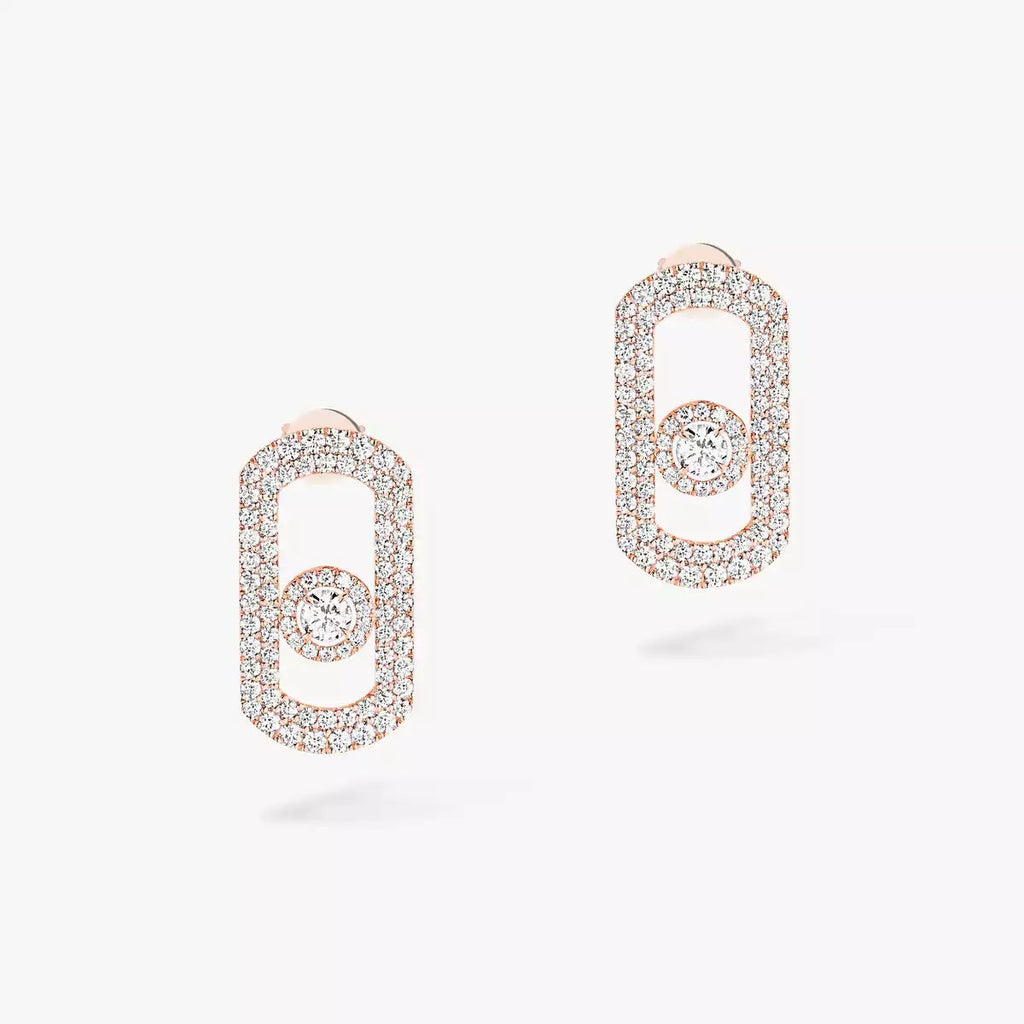 So Move Pavé Diamond Earrings