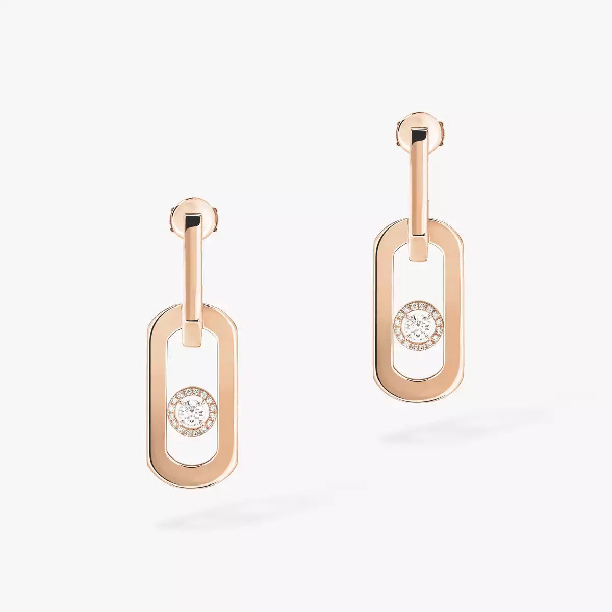So Move XL Diamond Hoop Earring - Signature Kinetic Brilliance - Statement Scale