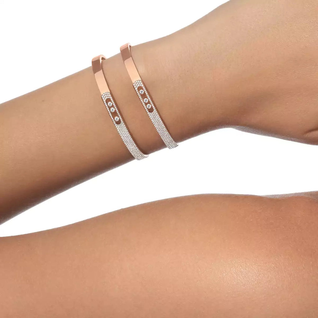 Move Noa Pavé Diamond Bangle Bracelet