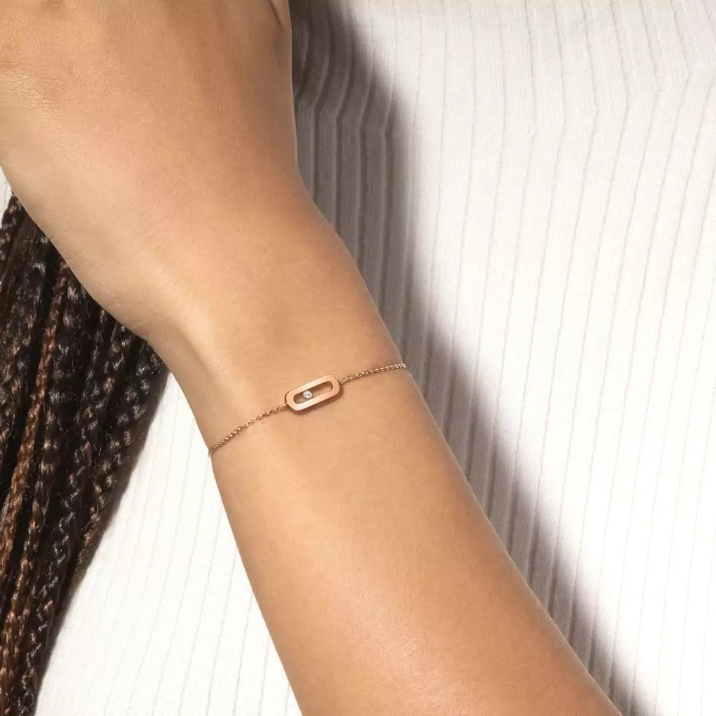 Move Uno Single Diamond Bracelet