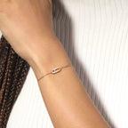 Move Uno Single Diamond Bracelet
