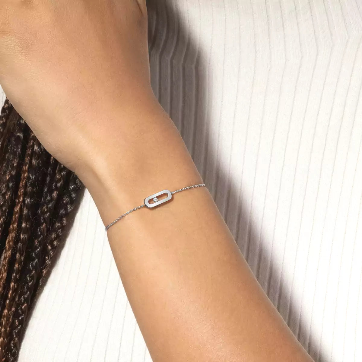 Armband Move Uno Einzelner Diamant