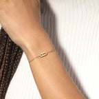 Move Uno Single Diamond Bracelet