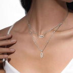 Move Uno Double-Pendant Necklace