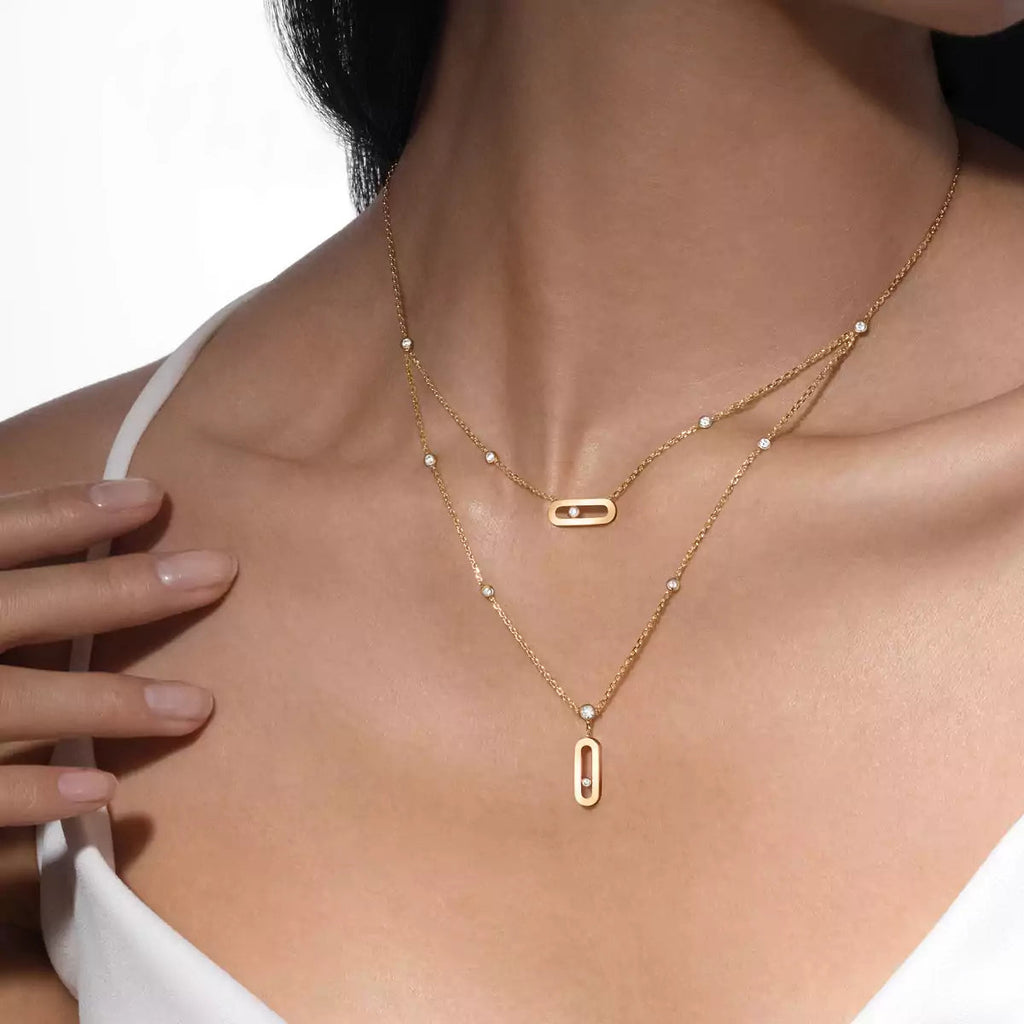 Move Uno Double-Pendant Necklace