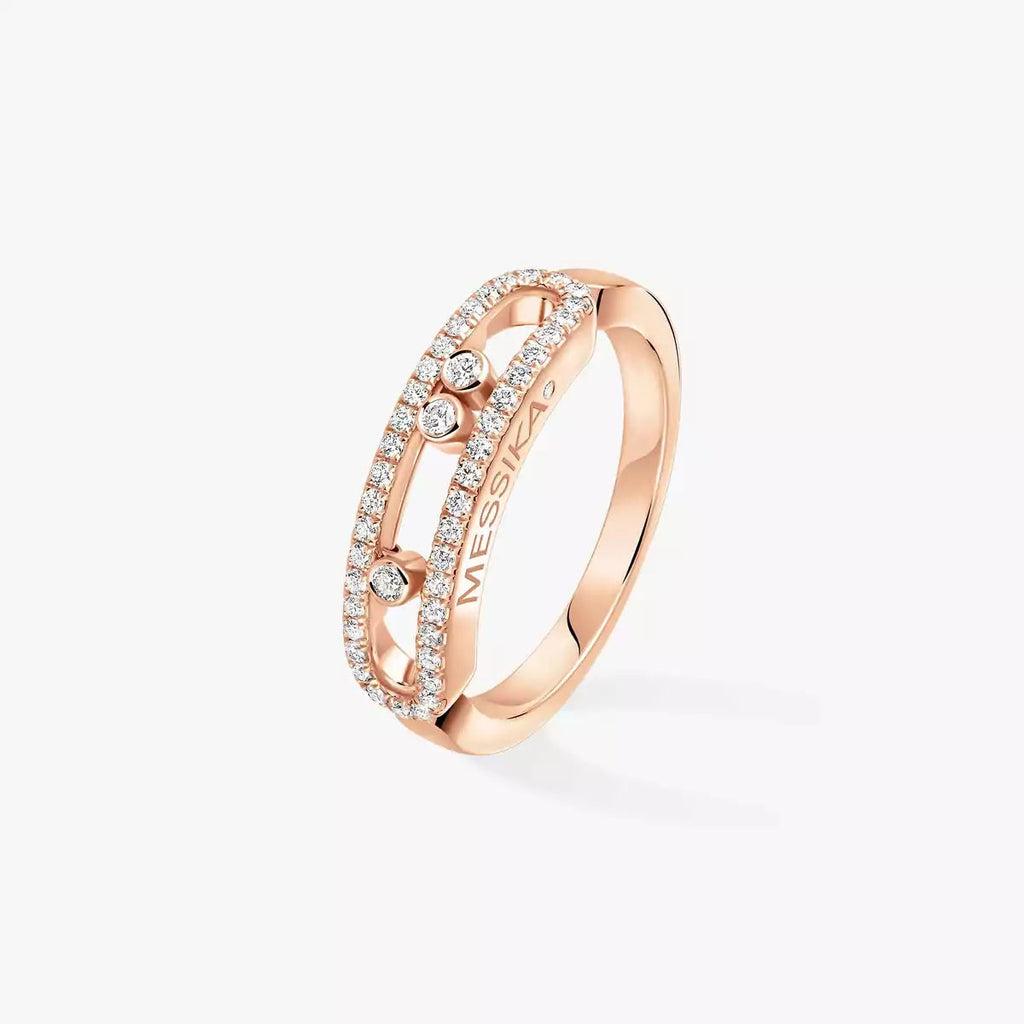 Baby Move Pavé Diamond Ring