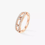 Baby Move Pavé Diamond Ring