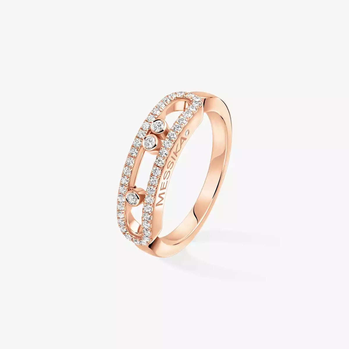 Baby Move Pavé Diamond Ring