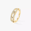 Baby Move Pavé Diamond Ring