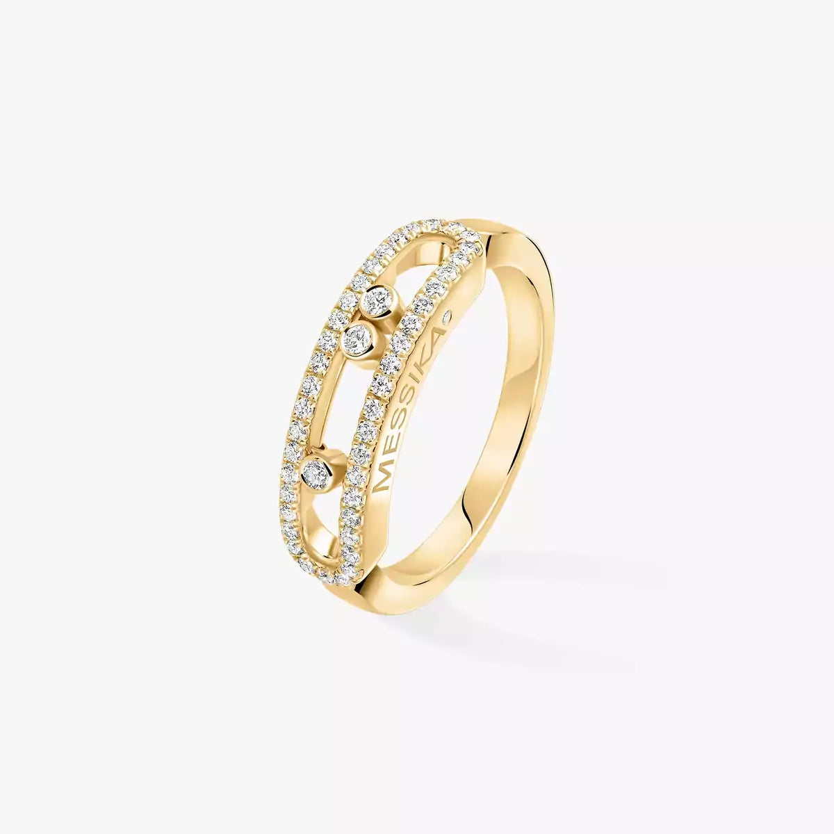 Baby Move Pavé Diamond Ring
