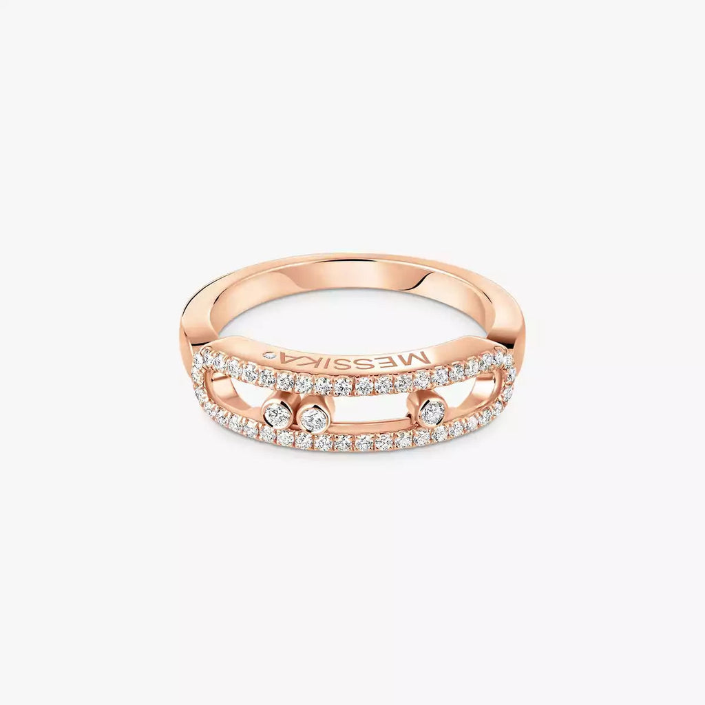 Baby Move Pavé Diamond Ring