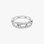 Baby Move Pavé Diamond Ring