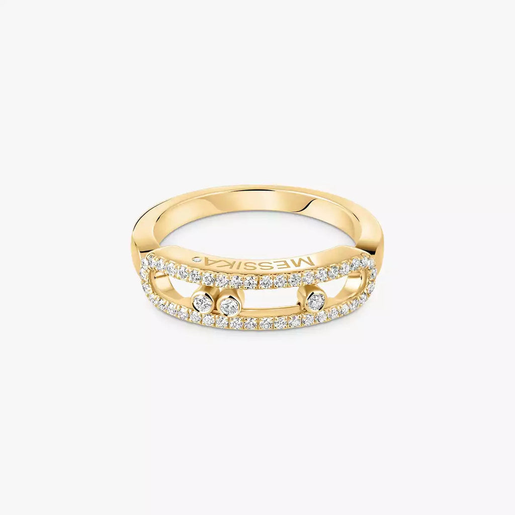 Baby Move Pavé Diamond Ring