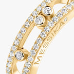 Baby Move Pavé Diamond Ring
