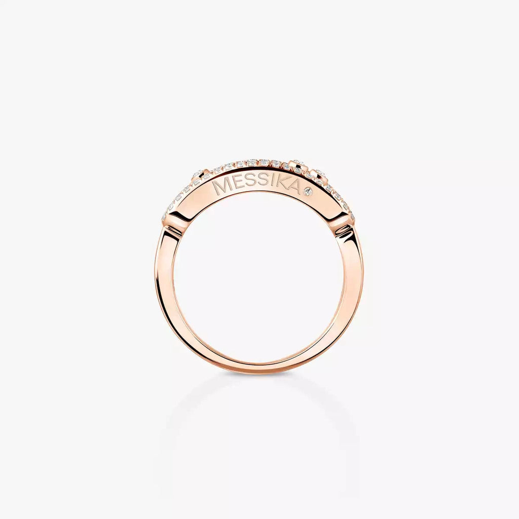 Baby Move Pavé Diamond Ring