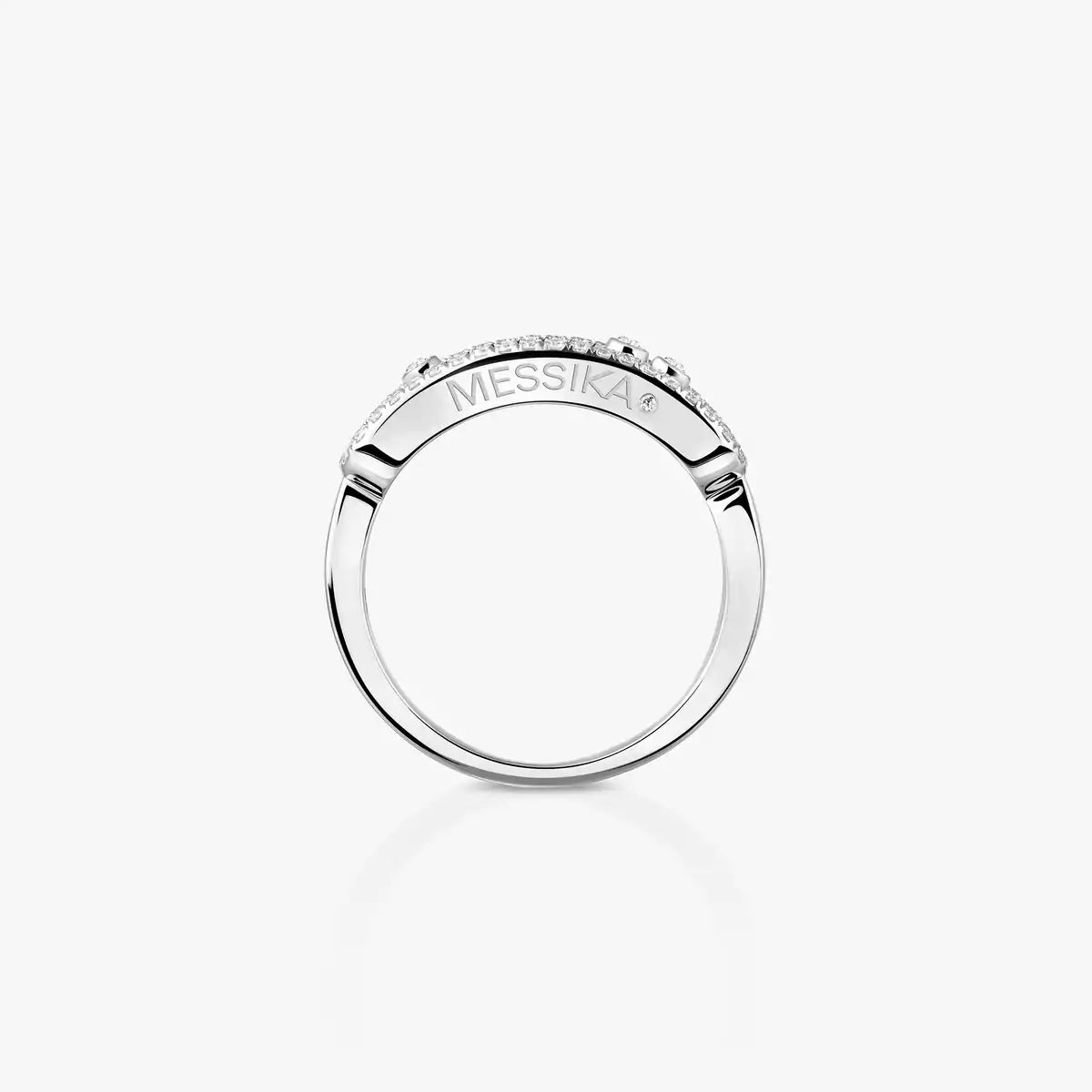 Baby Move Pavé Diamond Ring