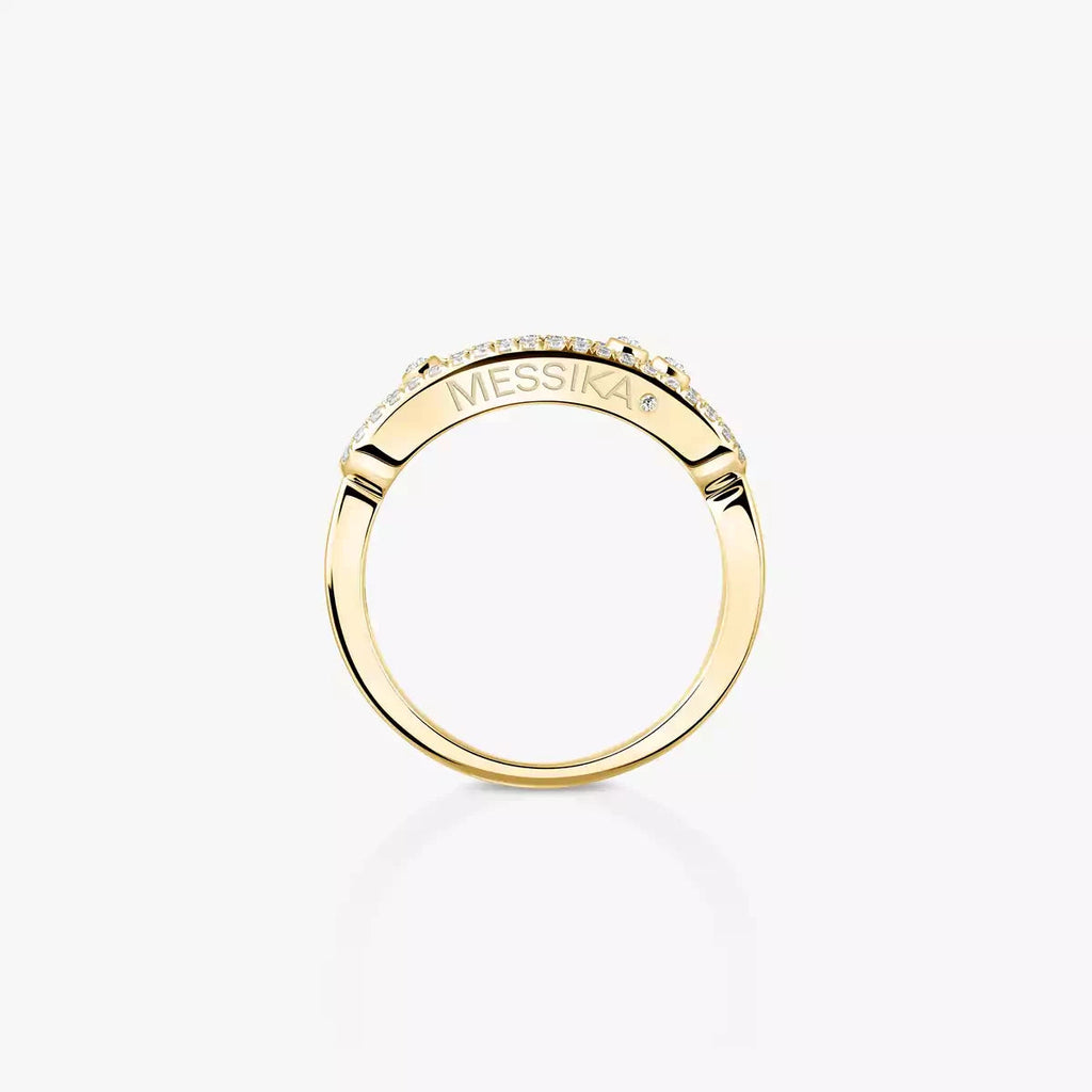 Baby Move Pavé Diamond Ring